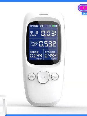 Handheld Portable Air Quality Detector Air quality detector Air Quality Detector Professional High Precision Sensor Formaldehyde Detection PM2.5 PM10 HCHO TVOC CO CO2 AQI Multifunctional Air Quality Detector LCD Color Display with Backlight