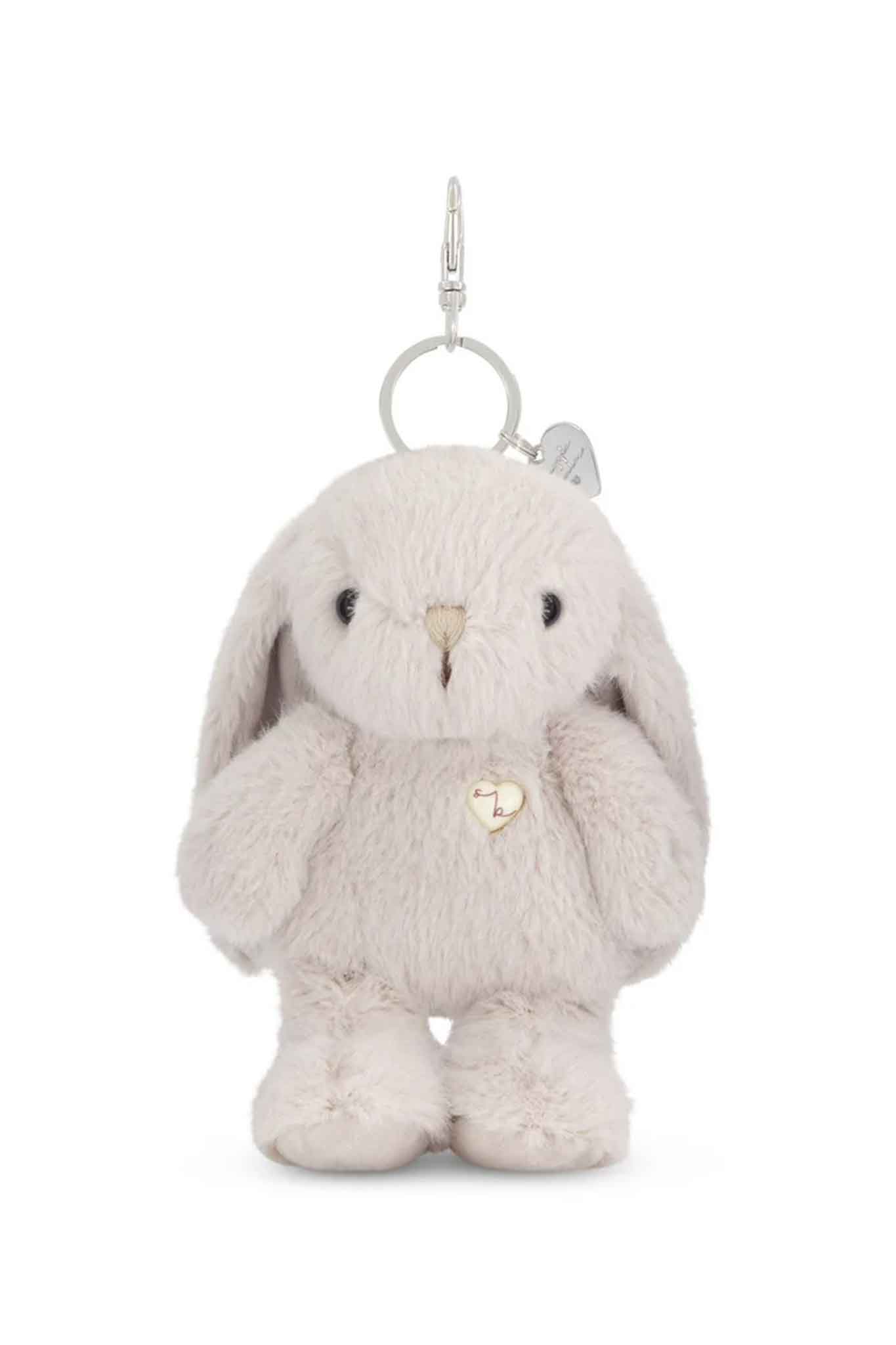 snuggle bunnies penelope keyring beige