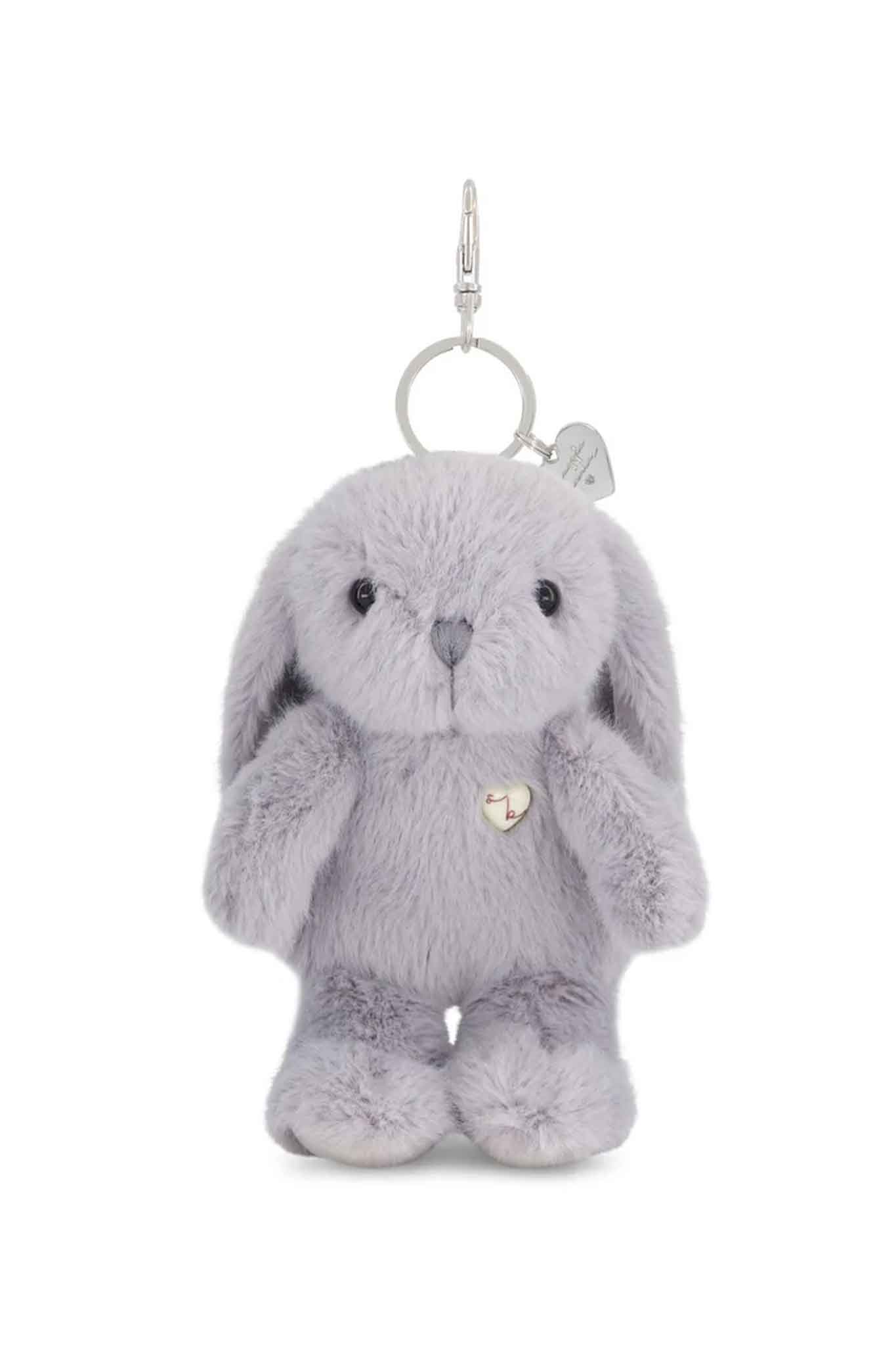 snuggle bunnies penelope keyring silver