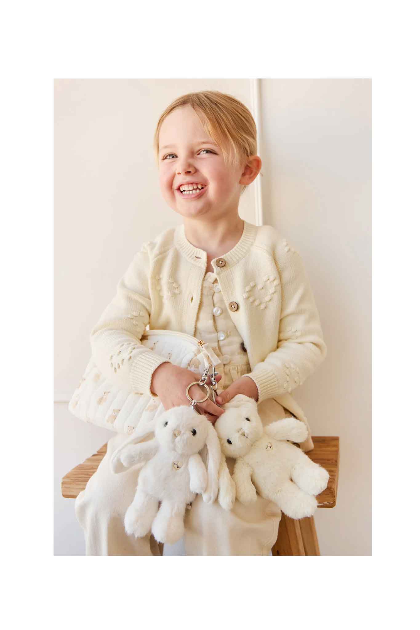 snuggle bunnies penelope keyring sunshine