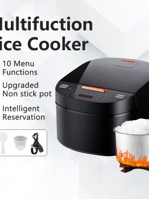 【COD】6L Big Rice Cooker Multifunction Smart Screen Periuk Nasi Elektrik Non-Stick Pot Suitable For 8-10 People 多功能智能電鍋
