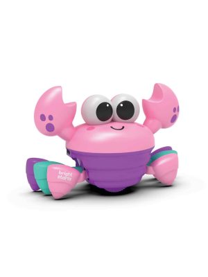 bright starts rockin crawling crab pink