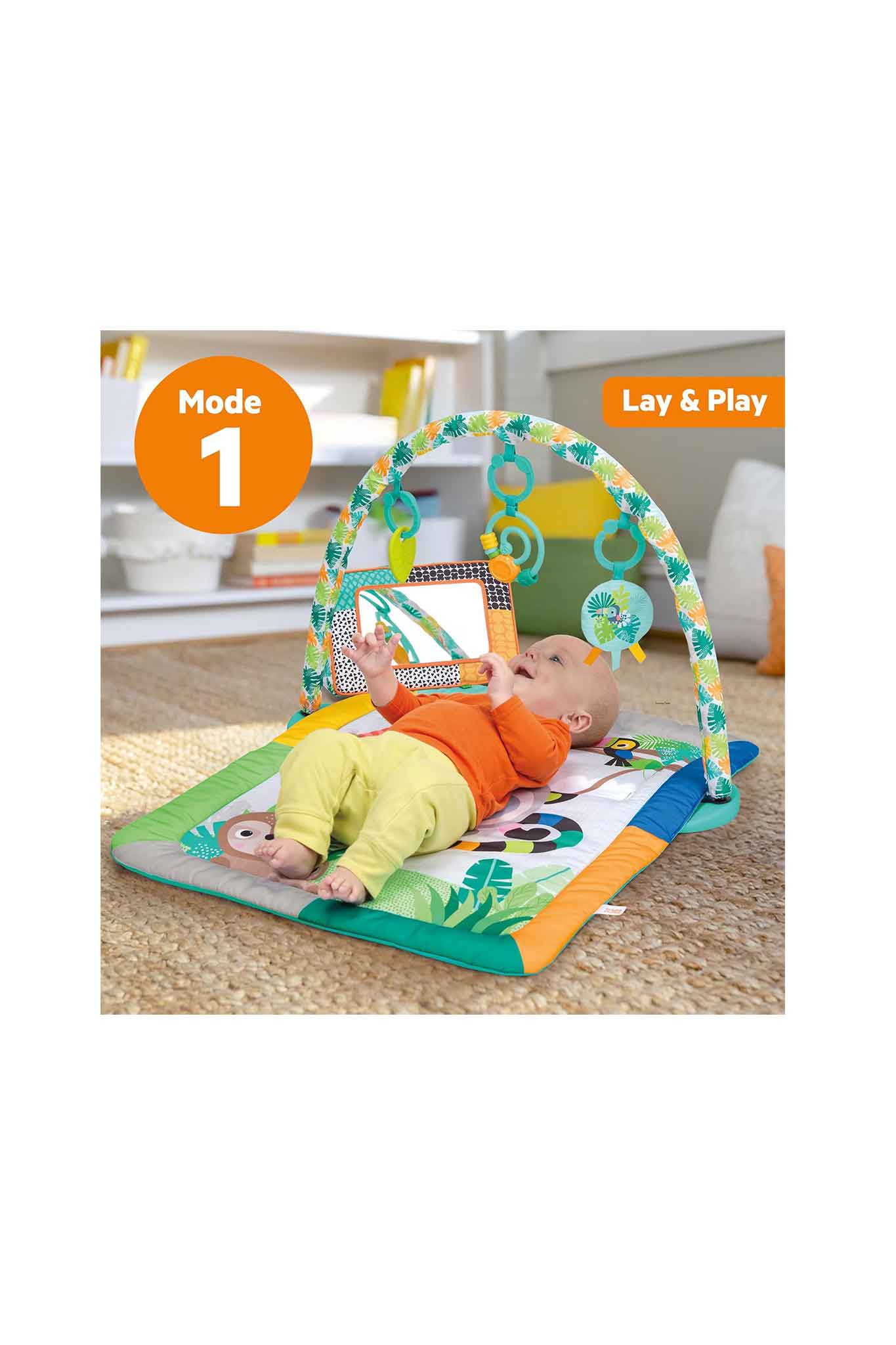 bright starts tropical treetop activity gym