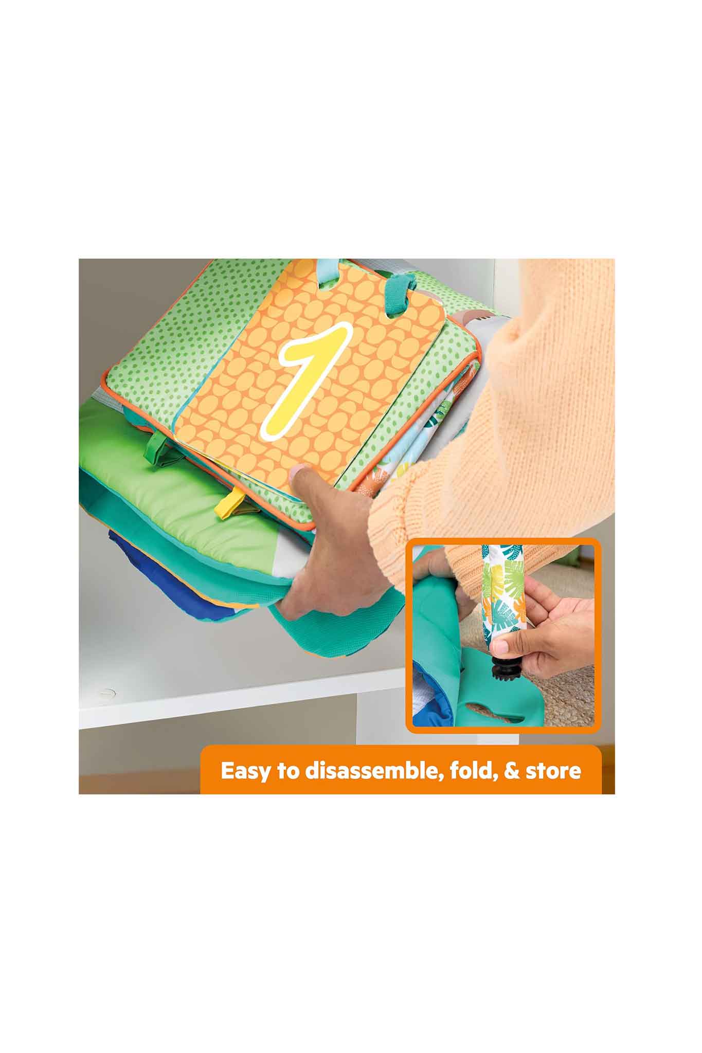 bright starts tropical treetop activity gym