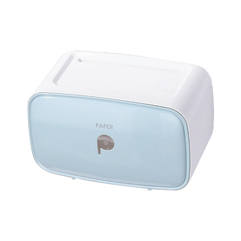 (mr.diy) wall mounted tissue box cyan