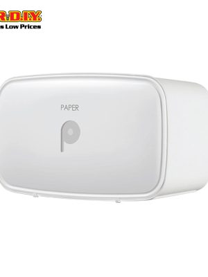 (pre order delivers on 01 jan) wall mounted tissue box white