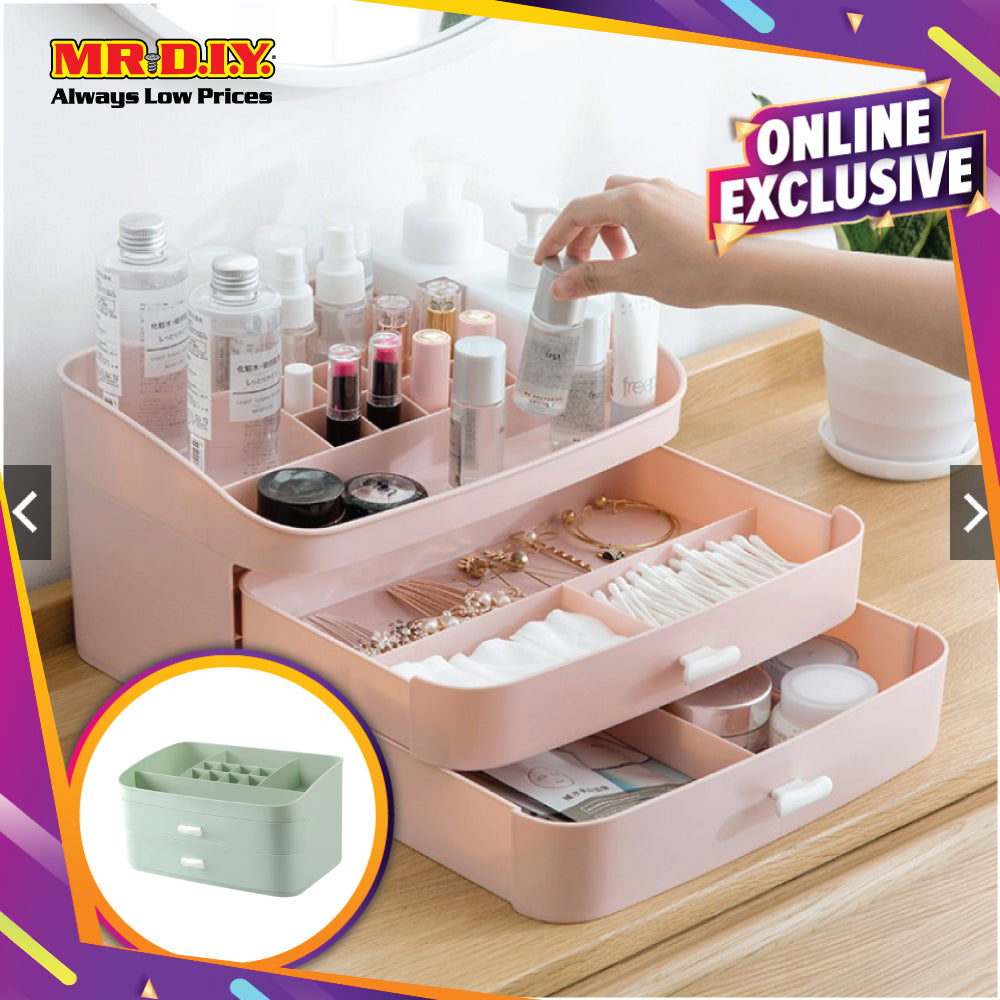 (mr.diy) storage rack pink