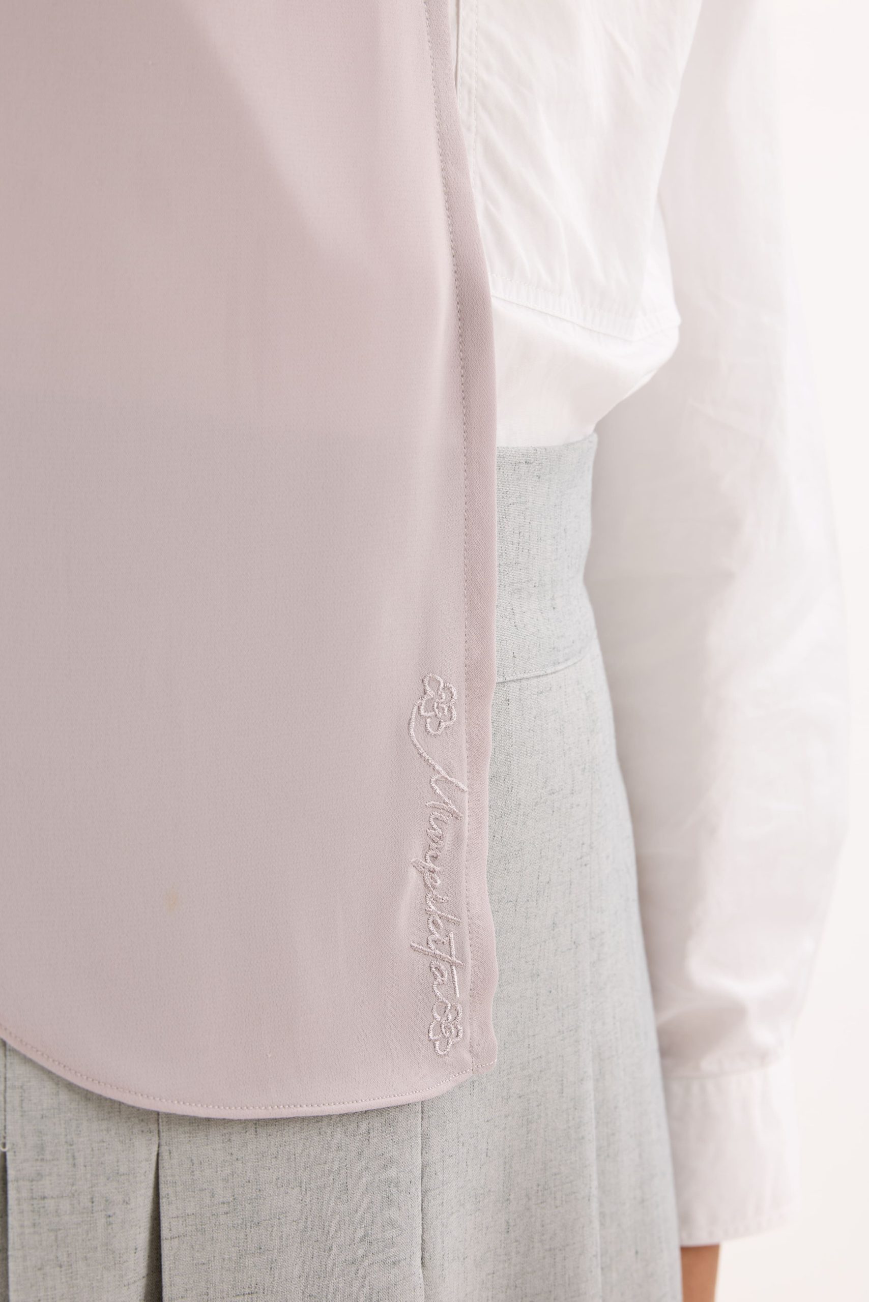 saja ash grey instant hijab