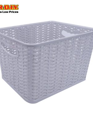 aishangriyongjiaju rectangular storage basket grey (31cm x 24cm)
