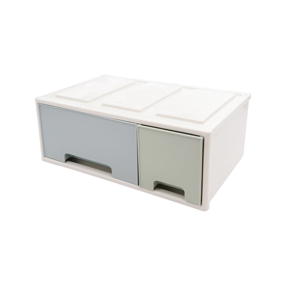 (mr.diy) 2 drawers storage box (32cm)