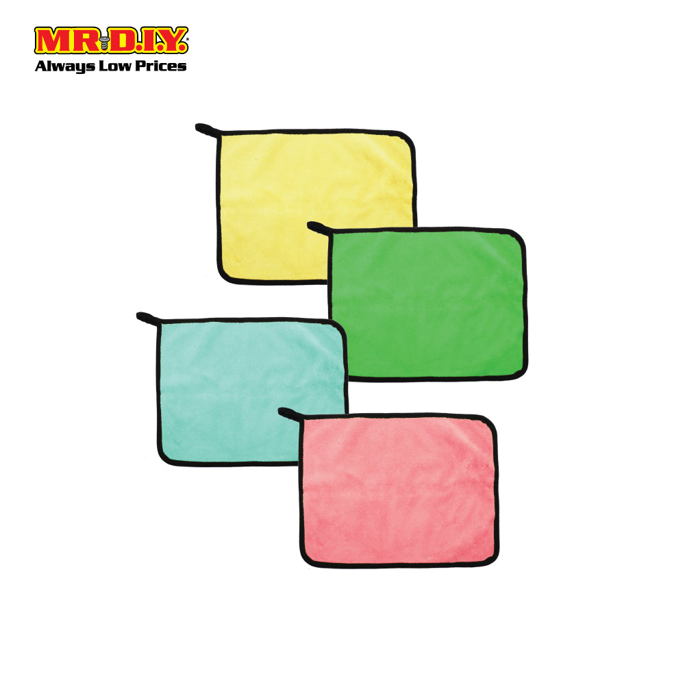 (mr.diy) rectangular microfiber clean cloth (25cm x 30cm)
