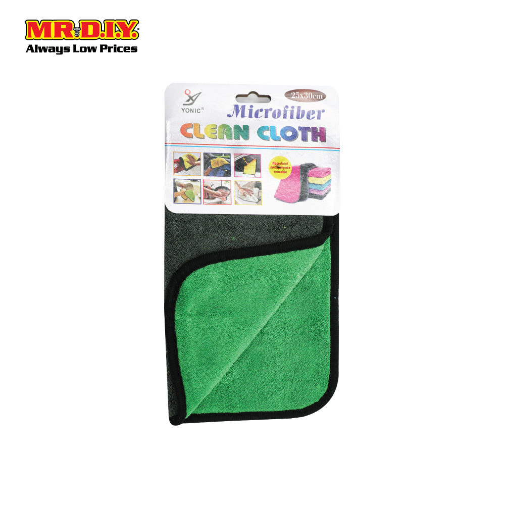 (mr.diy) rectangular microfiber clean cloth (25cm x 30cm)