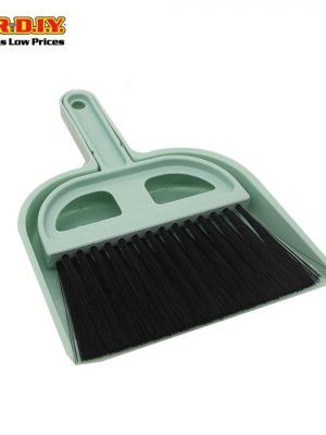 (mr.diy) travel mini desktop broom dustpan set cleaning