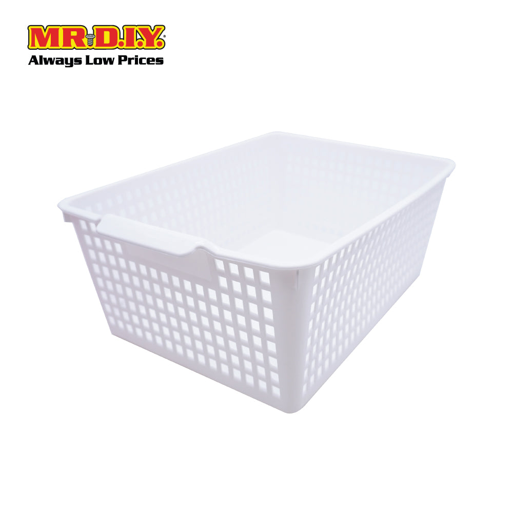 (mr.diy) durable plastic storage multi purpose basket organizer (30.5 x 26cm)