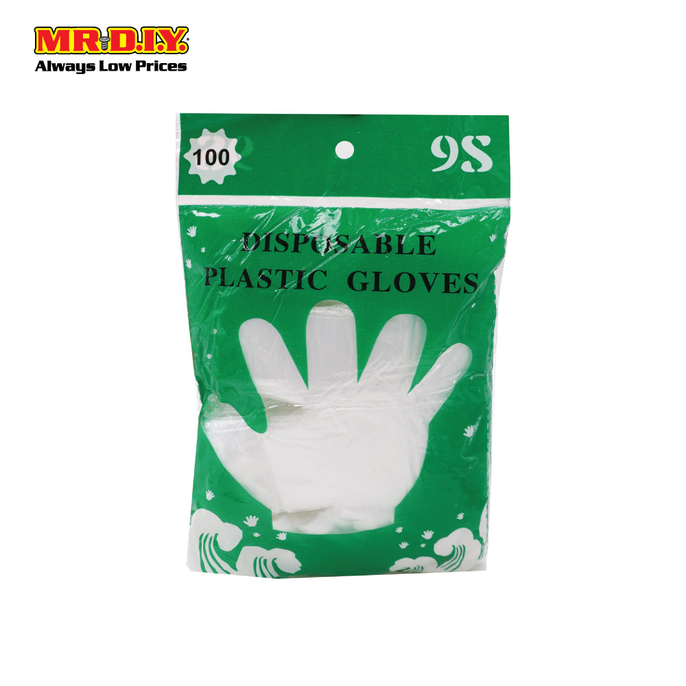 9s disposable plastic gloves (100pcs)