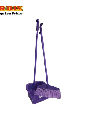 (mr.diy) broom and dustpan set cleaning