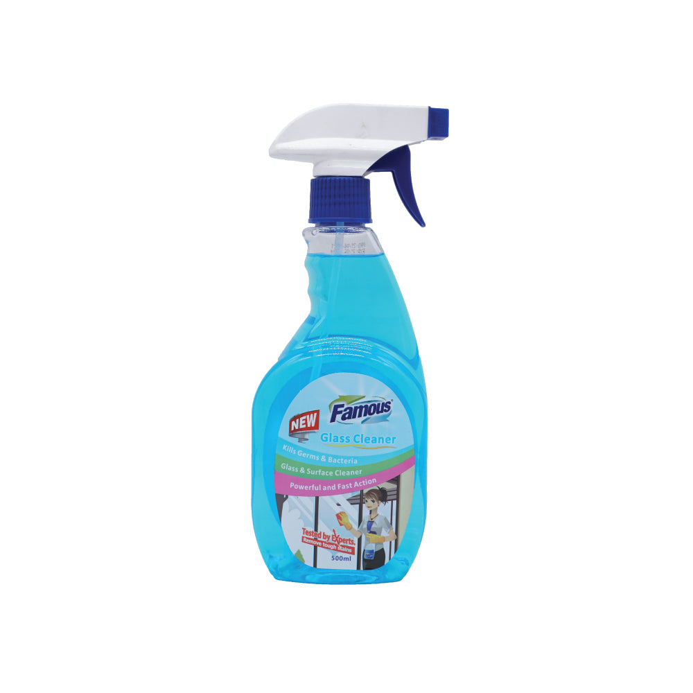 famous glass surface cleaner spray (500ml)