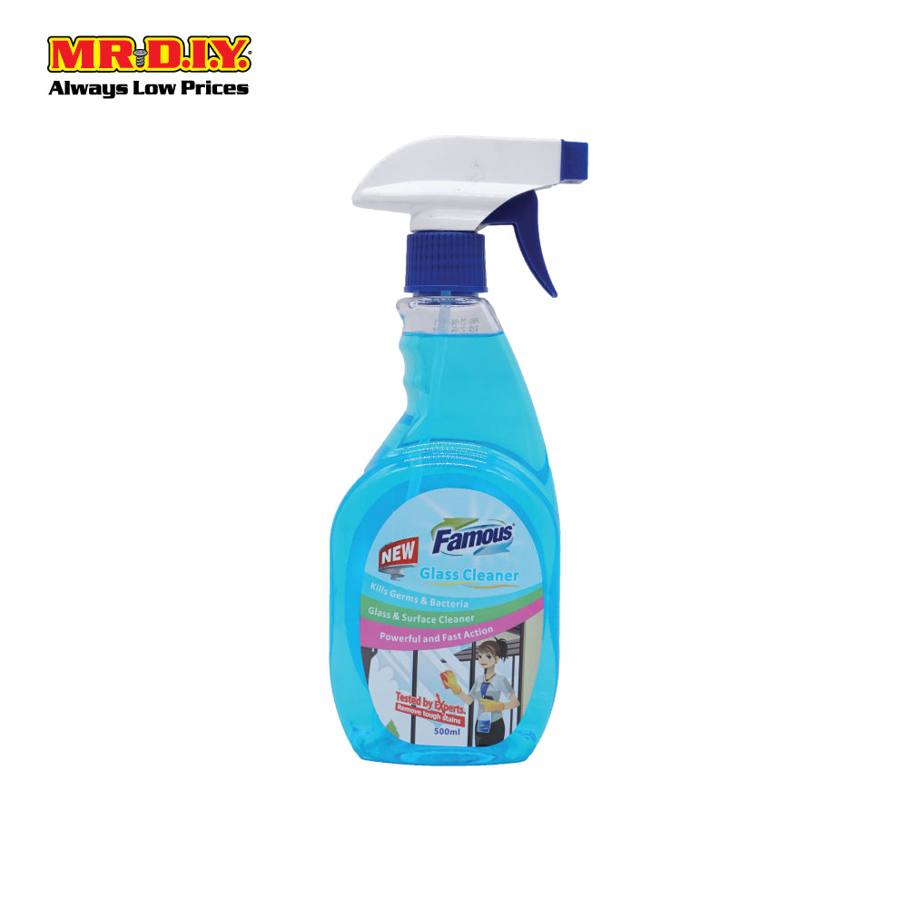 famous glass surface cleaner spray (500ml)