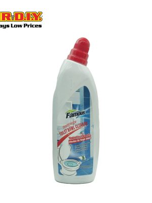 famous dual power toilet bowl cleaner (750ml)