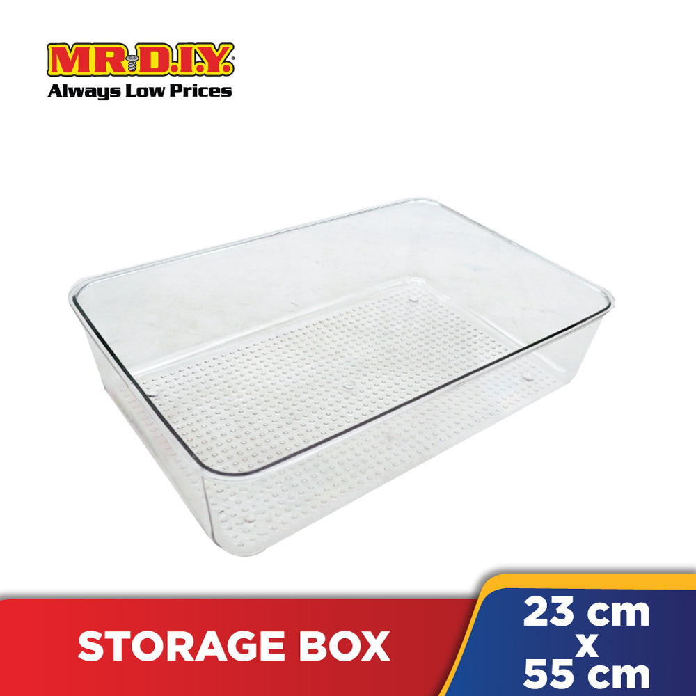 (mr.diy) fridge storage box (23x155x55cm)
