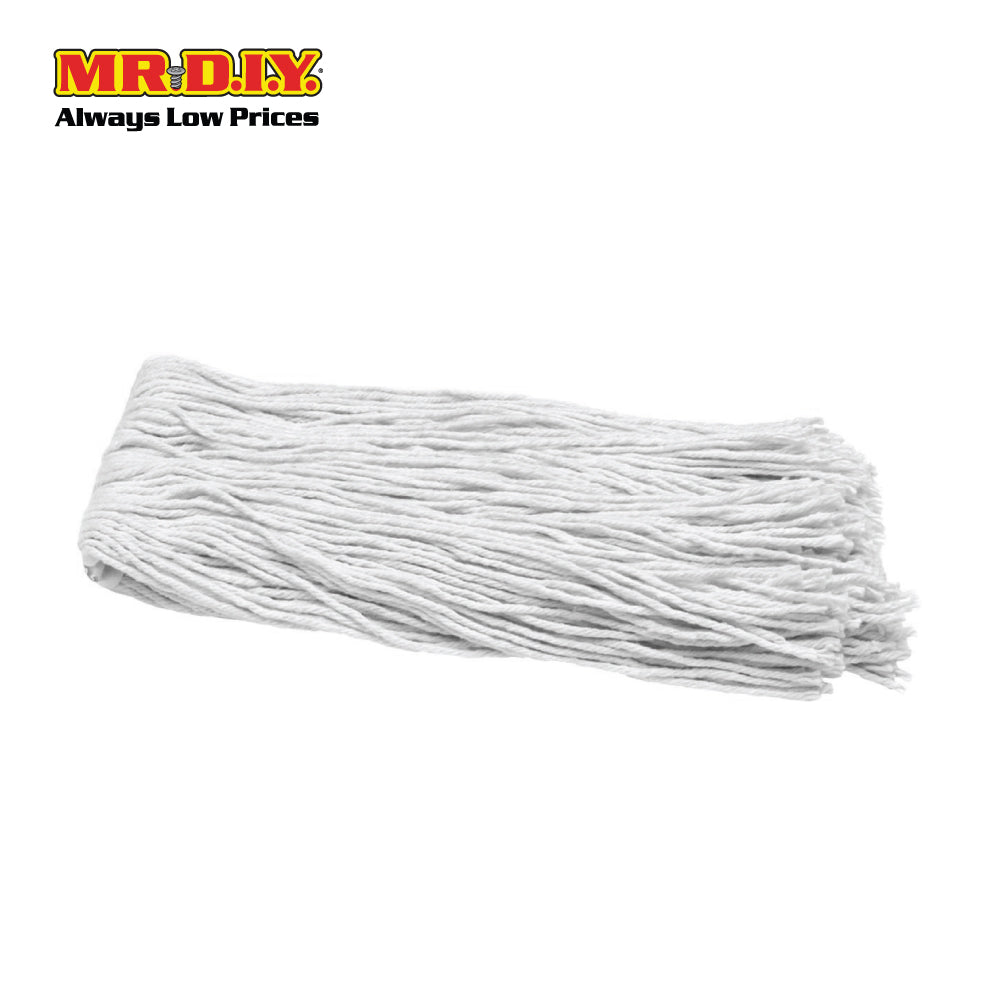 (mr.diy) cotton round mop head cleaning floor