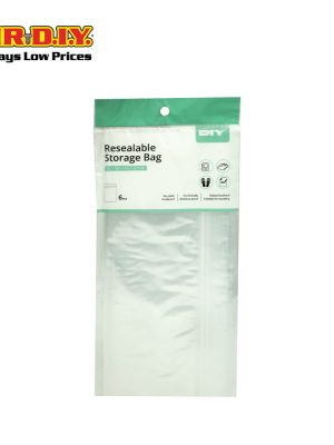 (mr.diy) resealable storage bag 6pcs (w30.5cm x l45.7cm)