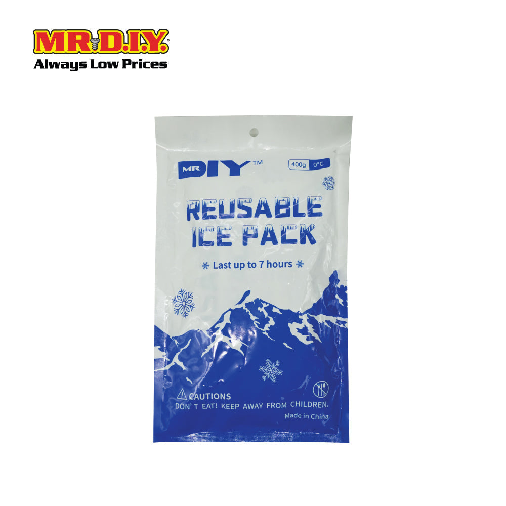 (mr.diy) reusable ice pack 7hours (400g)
