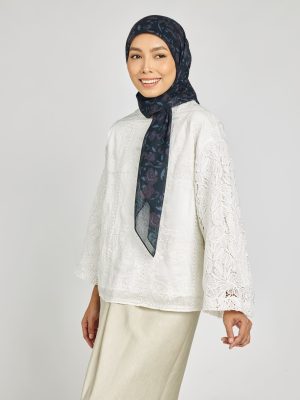 uma black square scarf