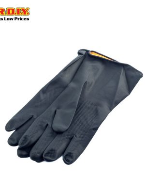 (mr.diy) household gloves black (size: l)
