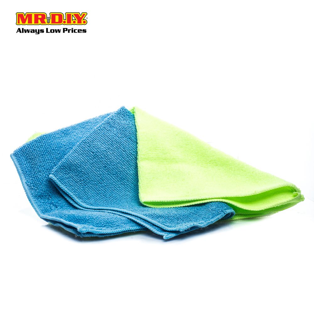 (mr.diy) multipurpose microfiber cloth (2pcs)