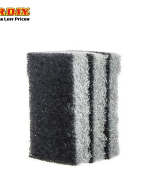 oks dual sided sponge cleaning multi purpose scouring pad (3pcs)