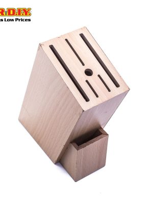(mr.diy) wooden knife holder stand storage (1pc)