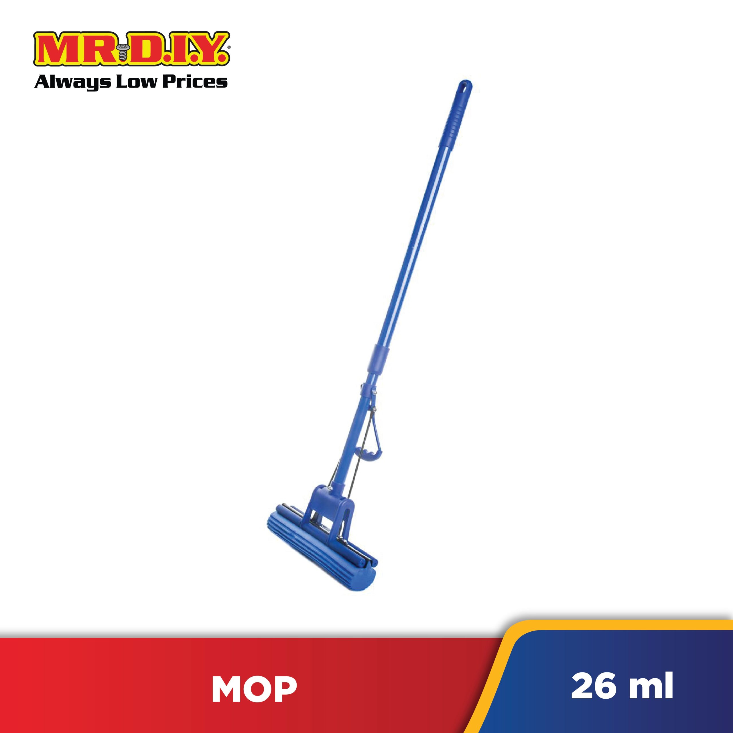 neco roller pva floor mop sponge (blue)