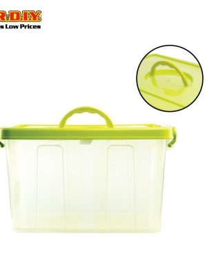lava plastic storage box with lid (21l)