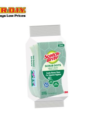 scotch brite heavy duty scrub dots