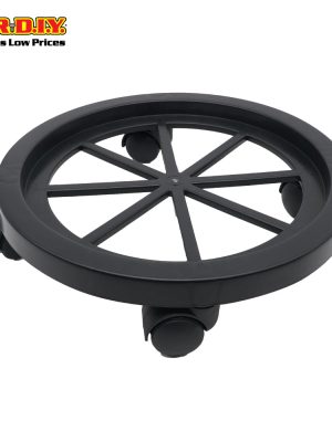 (mr.diy) plastic round roller gas cylinder stand (34cm)