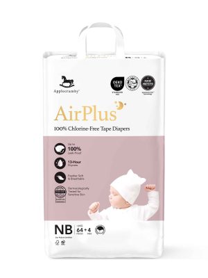 applecrumby airplus overnight tape diapers mega