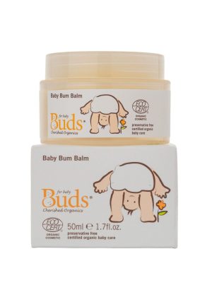 buds cherished organics baby bum balm 50ml