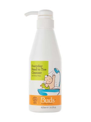 buds everyday organics head to toe cleanser 425ml