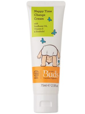 buds everyday organics nappy time change cream 75ml