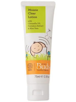 buds everyday organics mozzie clear lotion 75ml