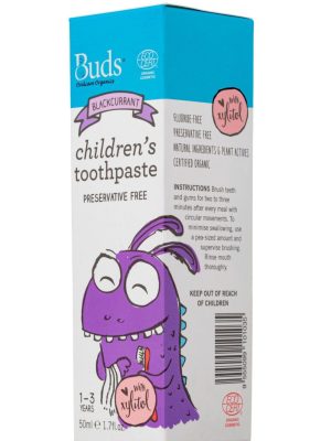 buds toothpaste with xylitol 50ml