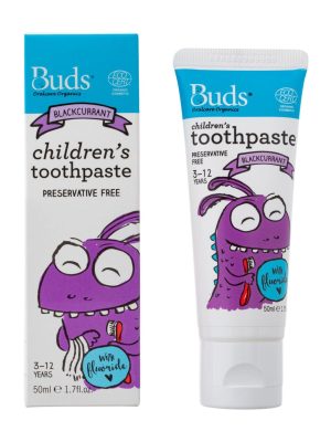 buds toothpaste with flouride 50ml