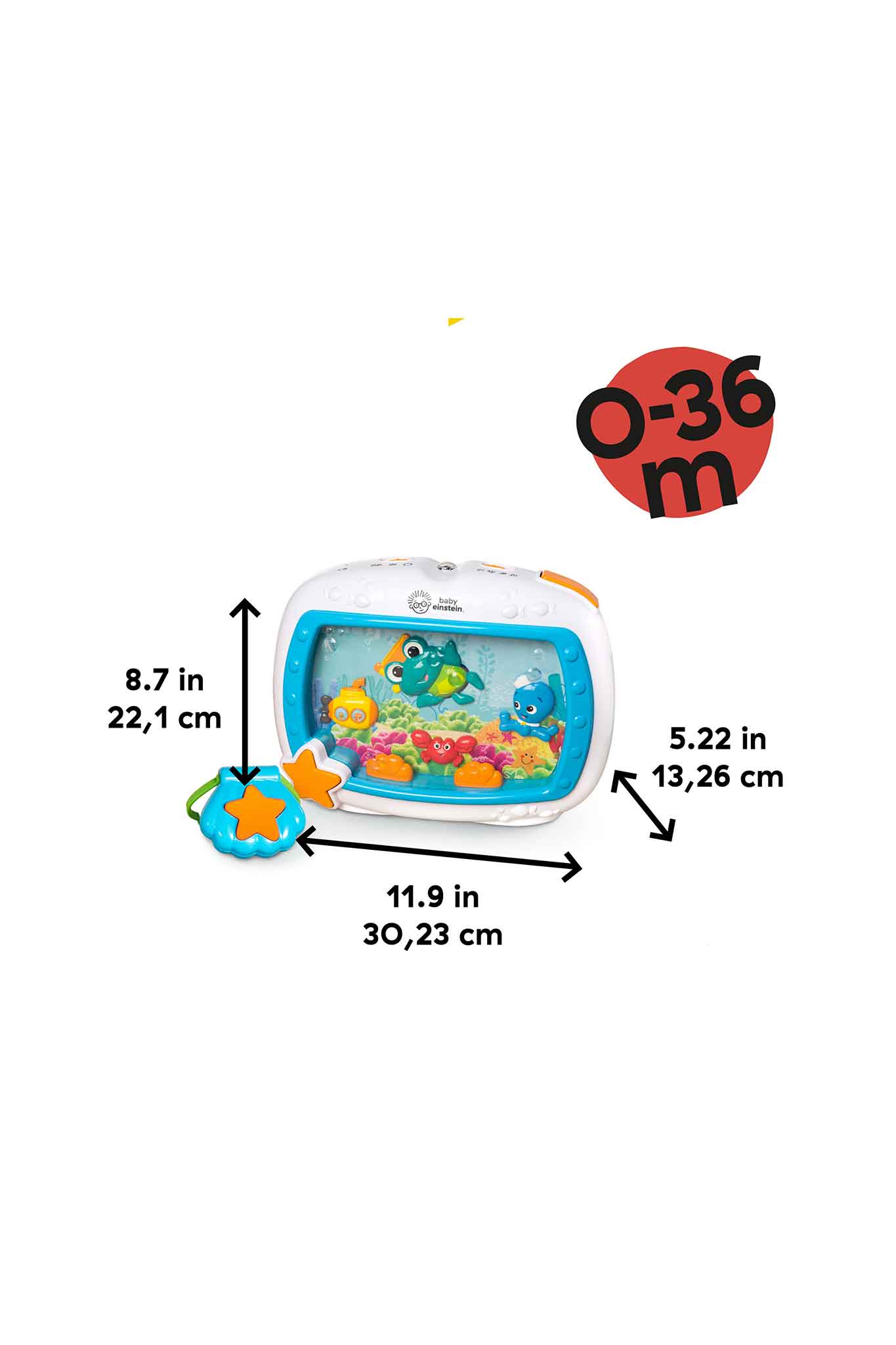 baby einstein sea dreams soother toy