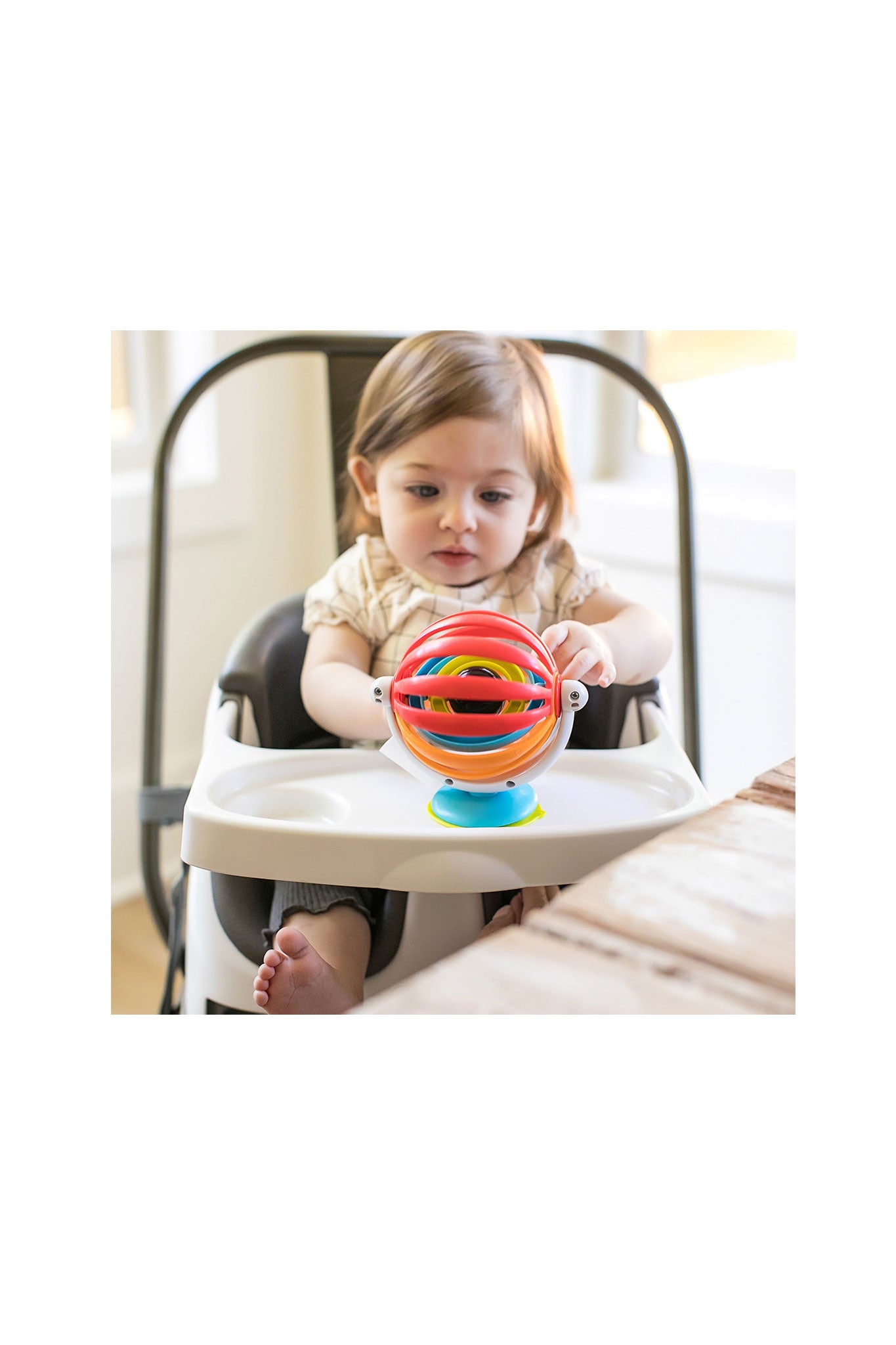baby einstein sticky spinner activity & high chair toy