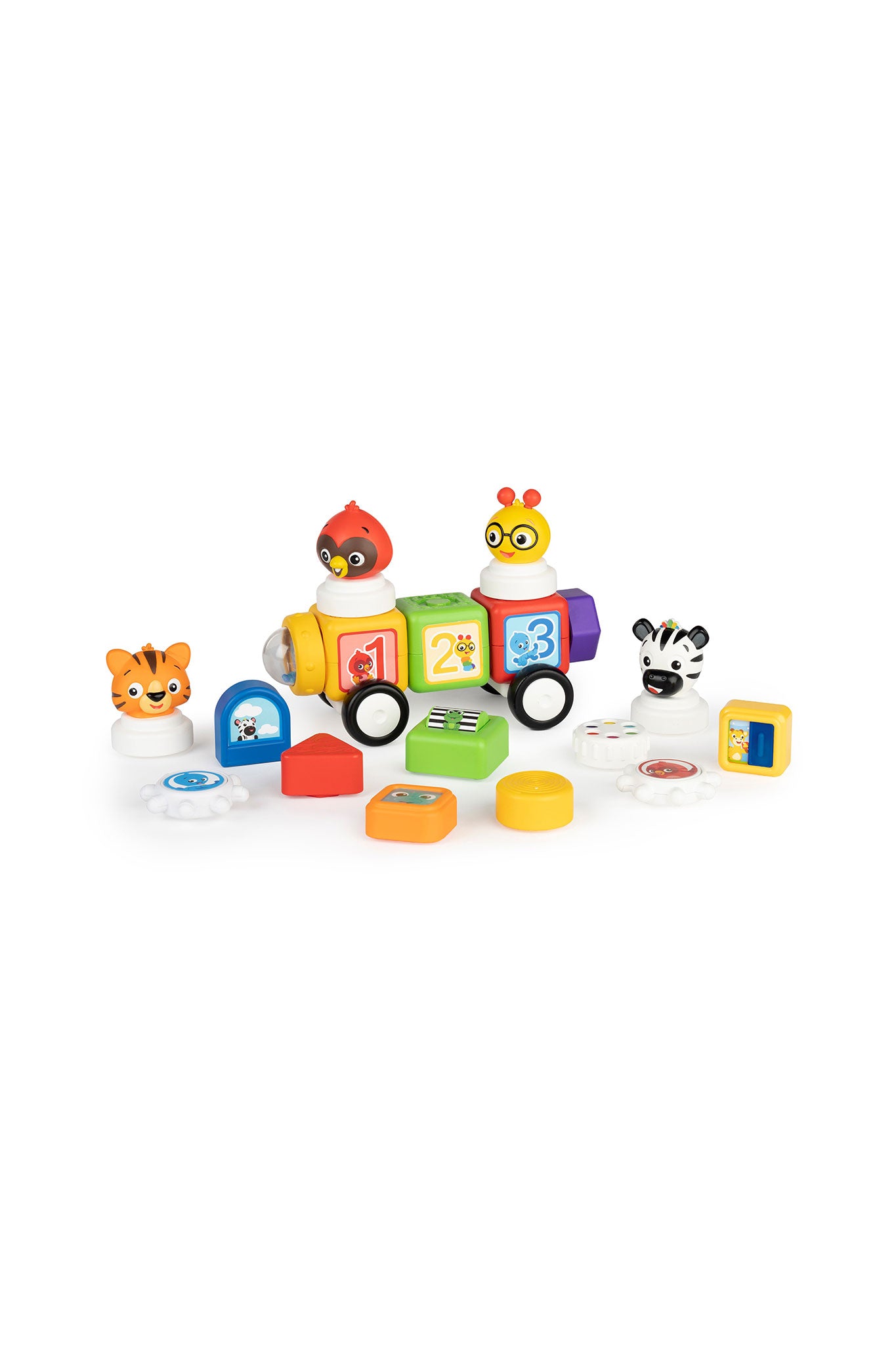 baby einstein connectables 2 piece click & create magnetic activity blocks