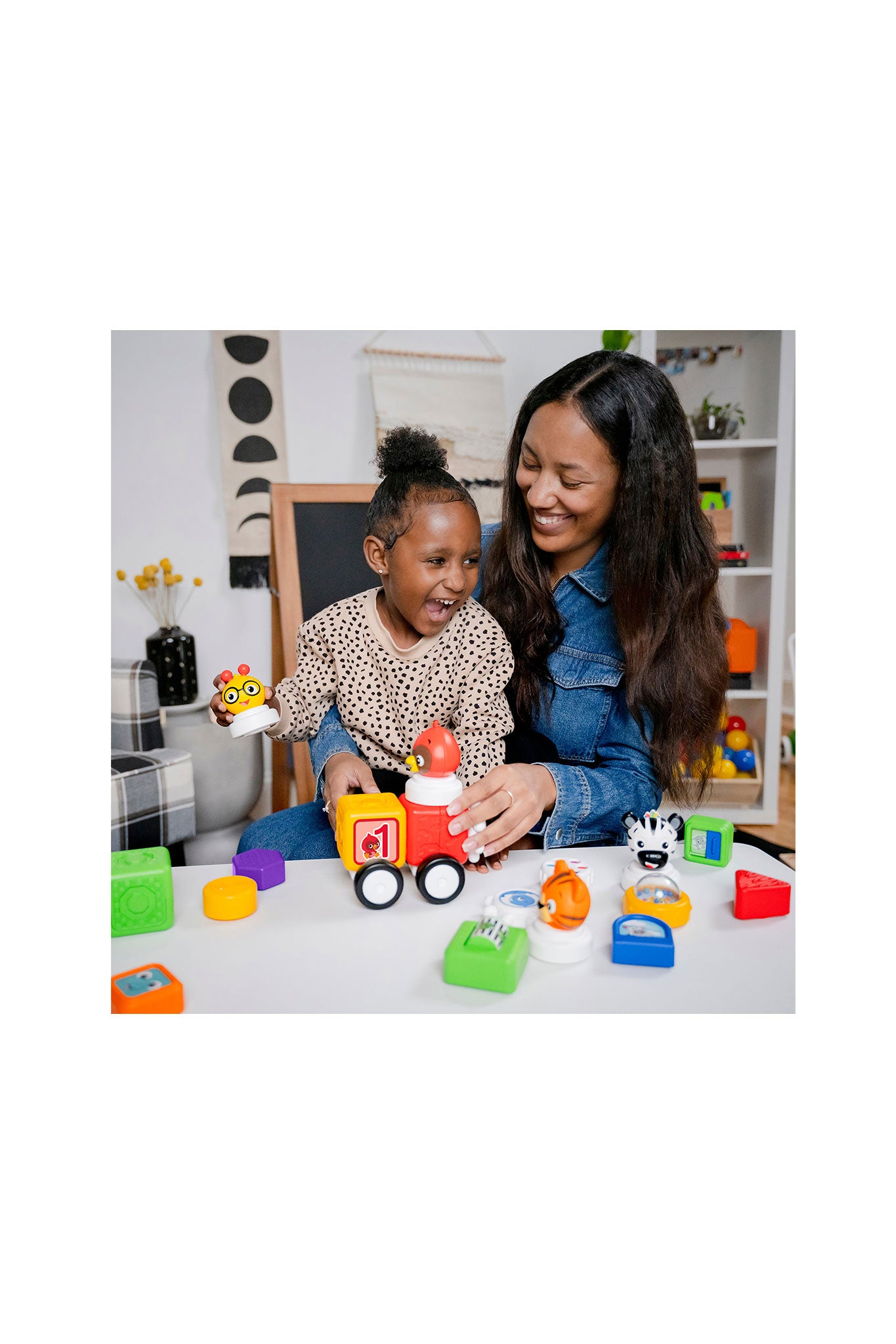 baby einstein connectables 2 piece click & create magnetic activity blocks
