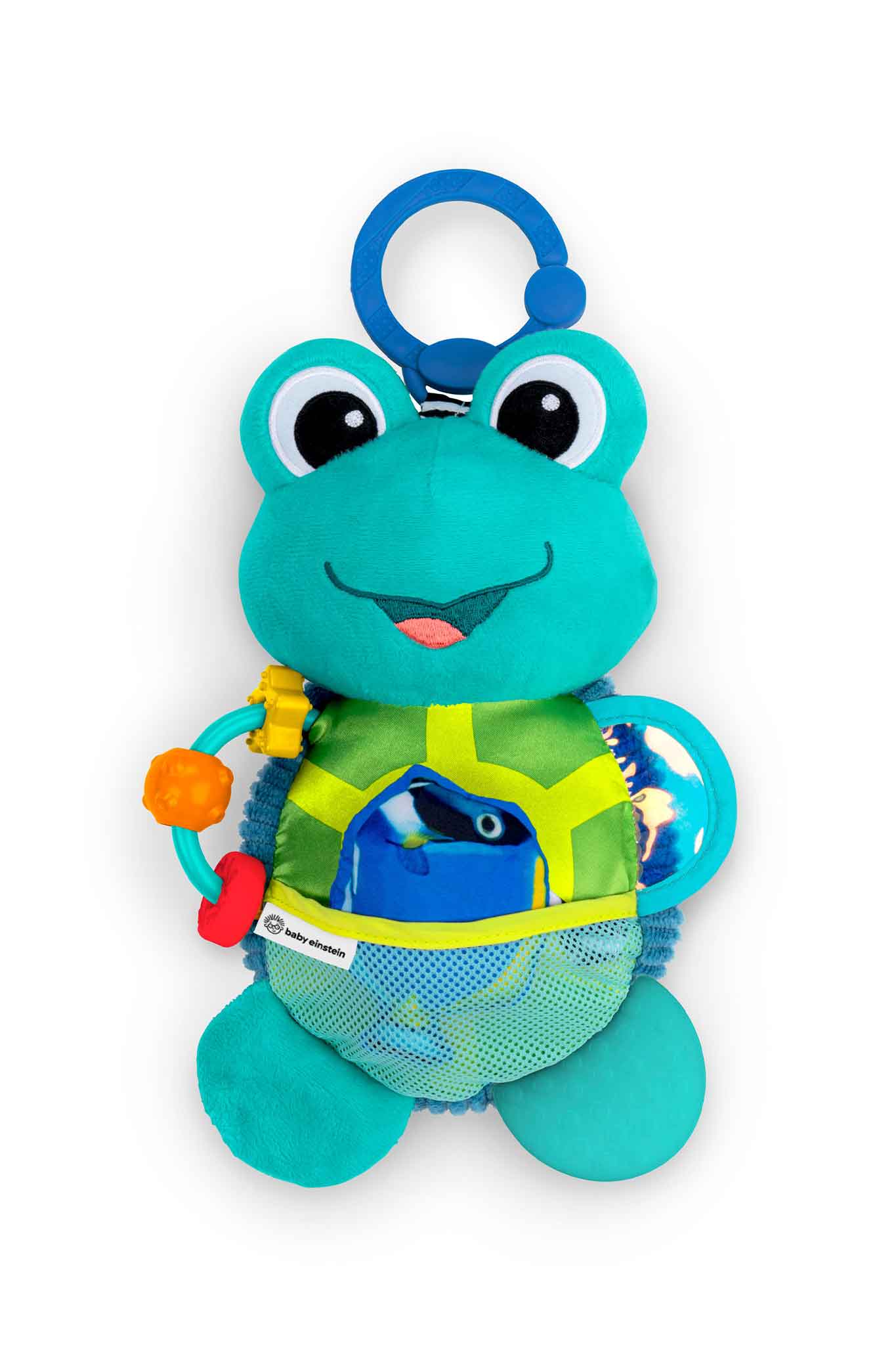 baby einstein ocean explorers neptunes sensory sidekick activity plush toy