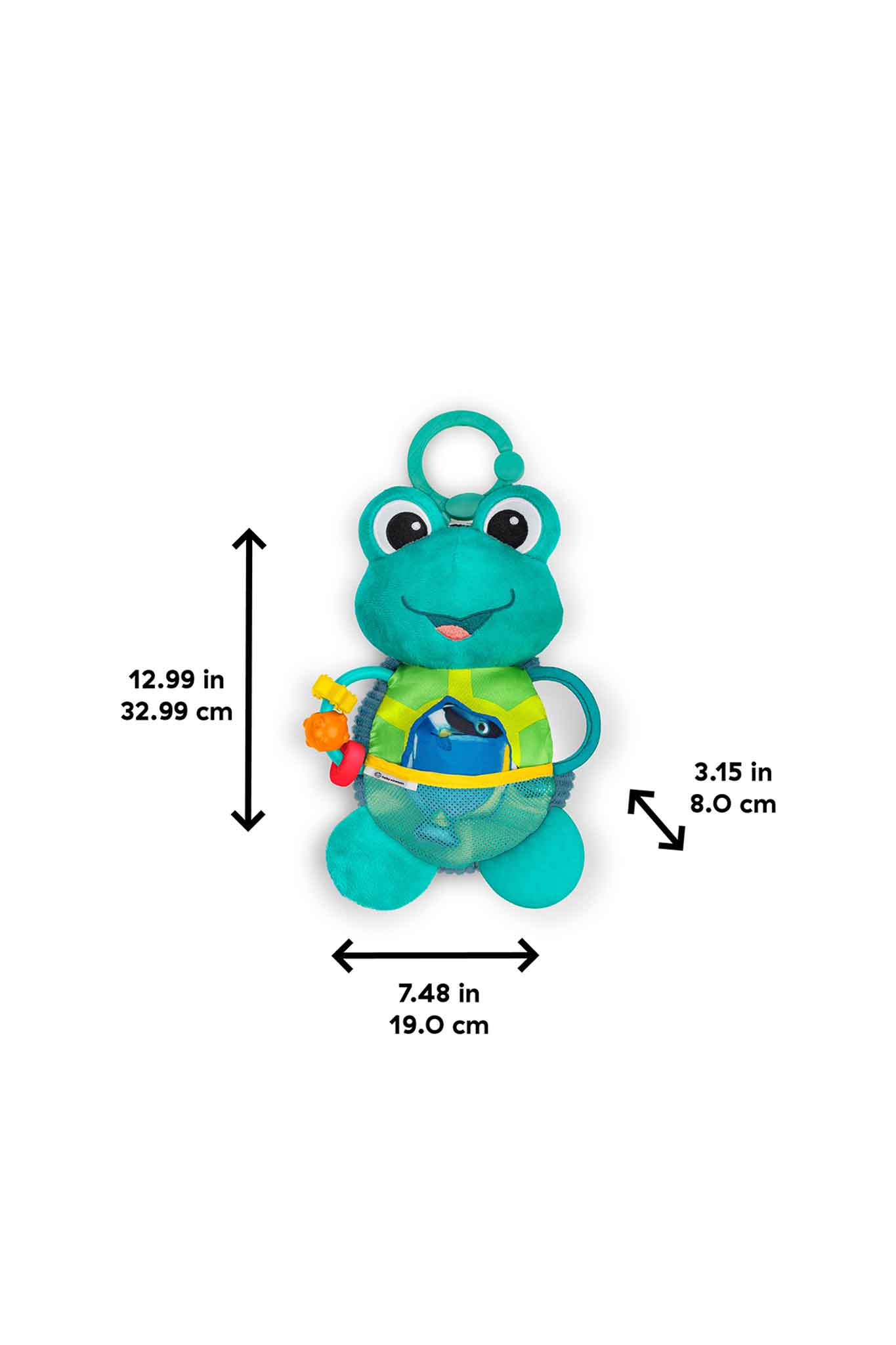 baby einstein ocean explorers neptunes sensory sidekick activity plush toy