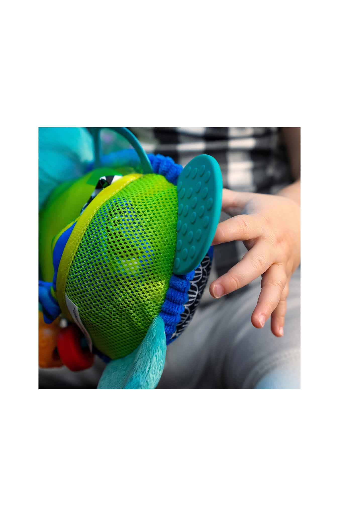 baby einstein ocean explorers neptunes sensory sidekick activity plush toy